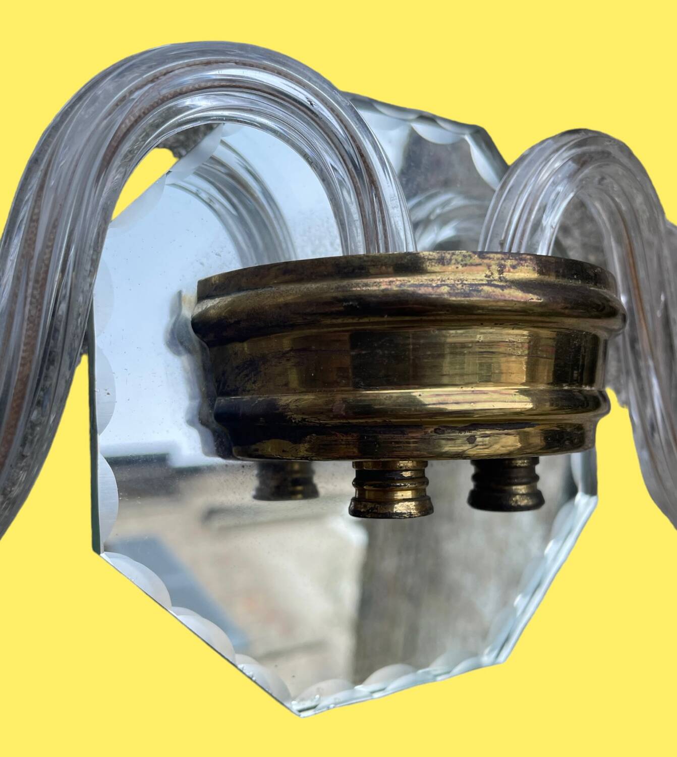 Pair of Venetian glass sconces, circa 1930