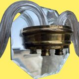 Pair of Venetian glass sconces, circa 1930