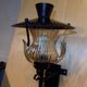 Pair of vintage torch wall lamps