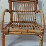 Rattan armchair