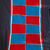 Wool patchwork plaid