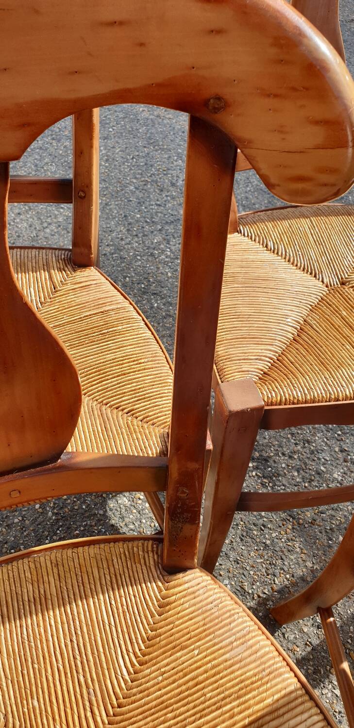 6 Louis Philippe chairs