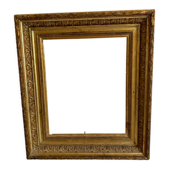 Old wood and stucco frame