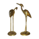 Couple of brass herons
