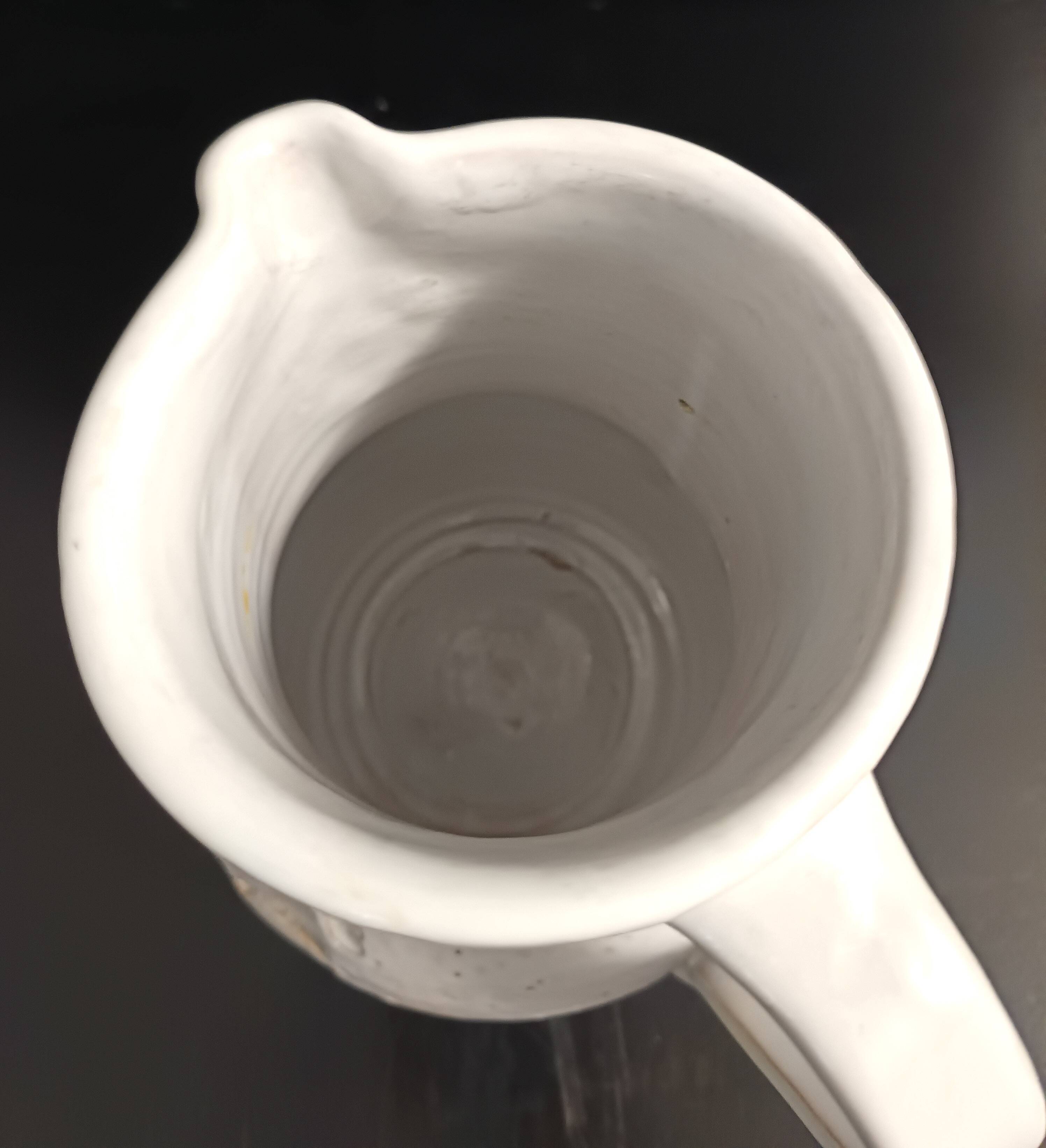 Beige Earthenware Pitcher / Vase by Aldo Londi for Bitossi, Italy