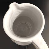 Pichet/Vase en faïence beige par Aldo Londi pour Bitossi, Italie