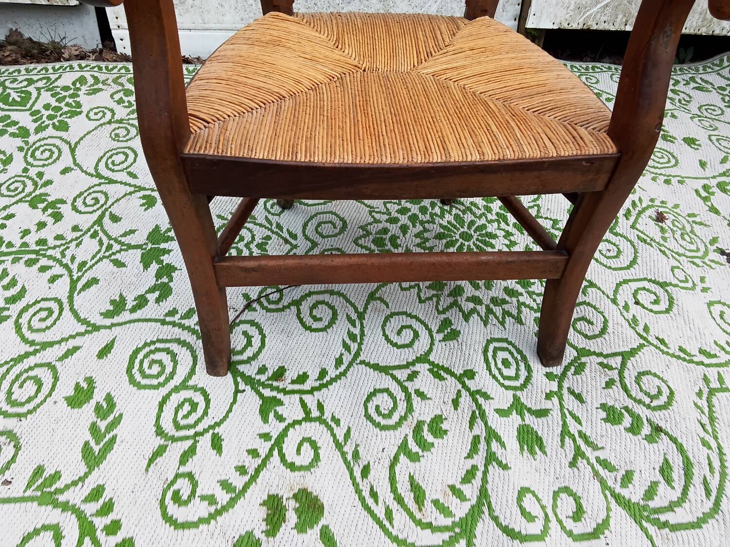Fauteuil paillé