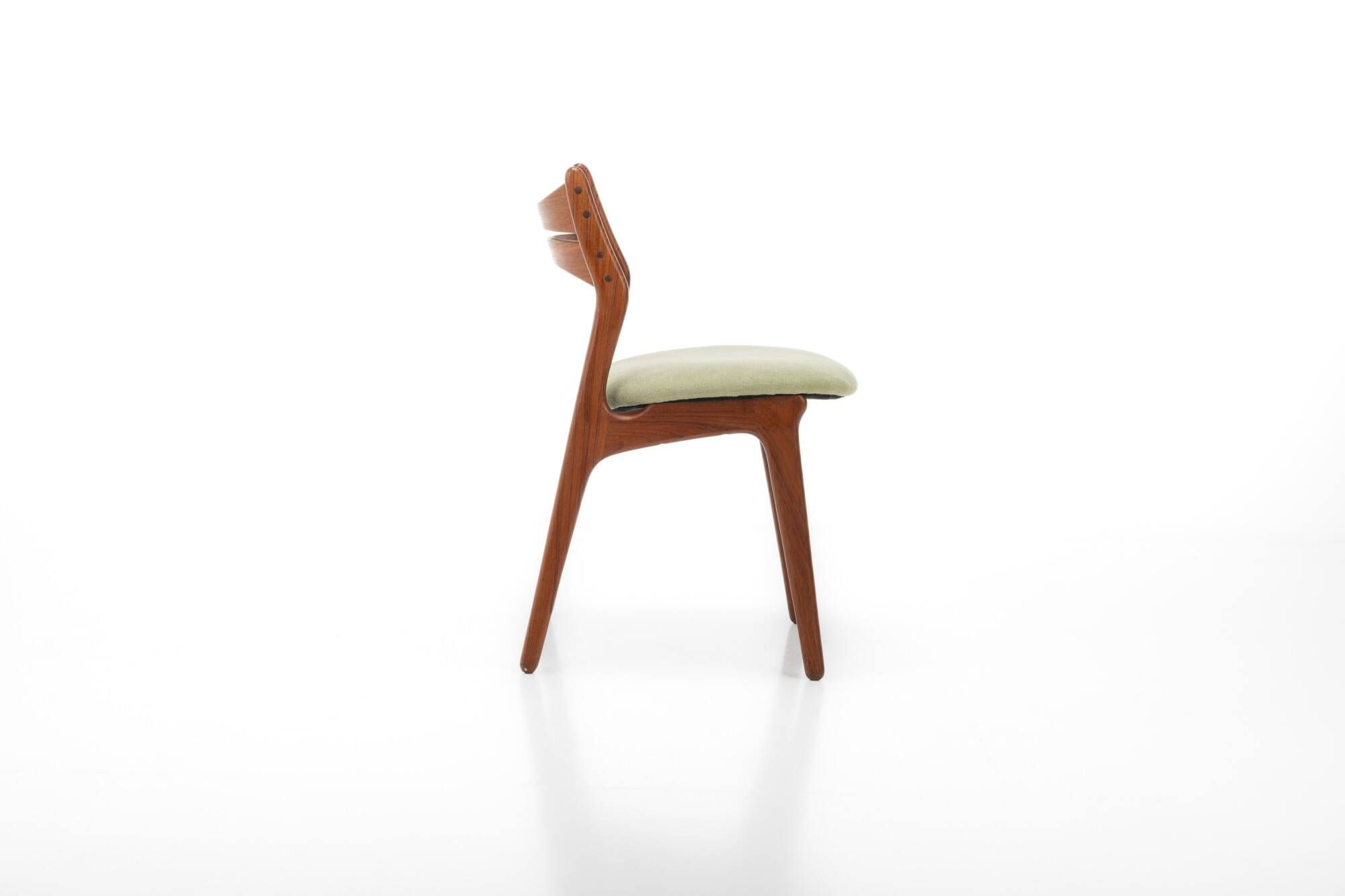 Vintage Dining Chairs by Erik Buch for Christian Christensen Møbelfabrik, 1960s, Set of 6