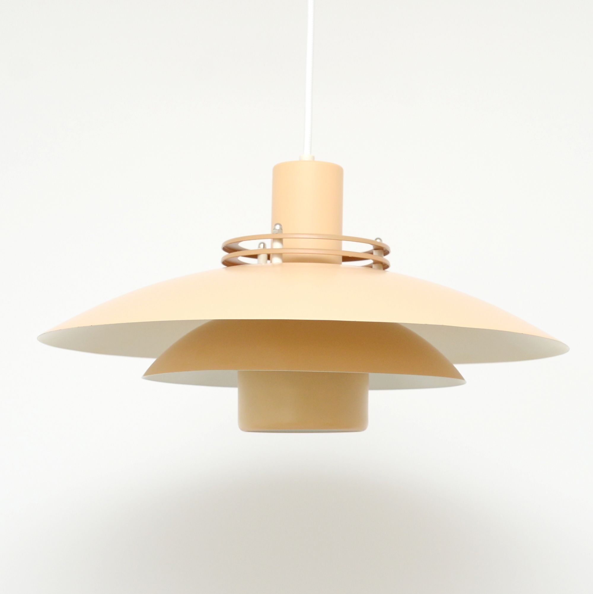 Peach Form Light lamp, Denamrk 1970s