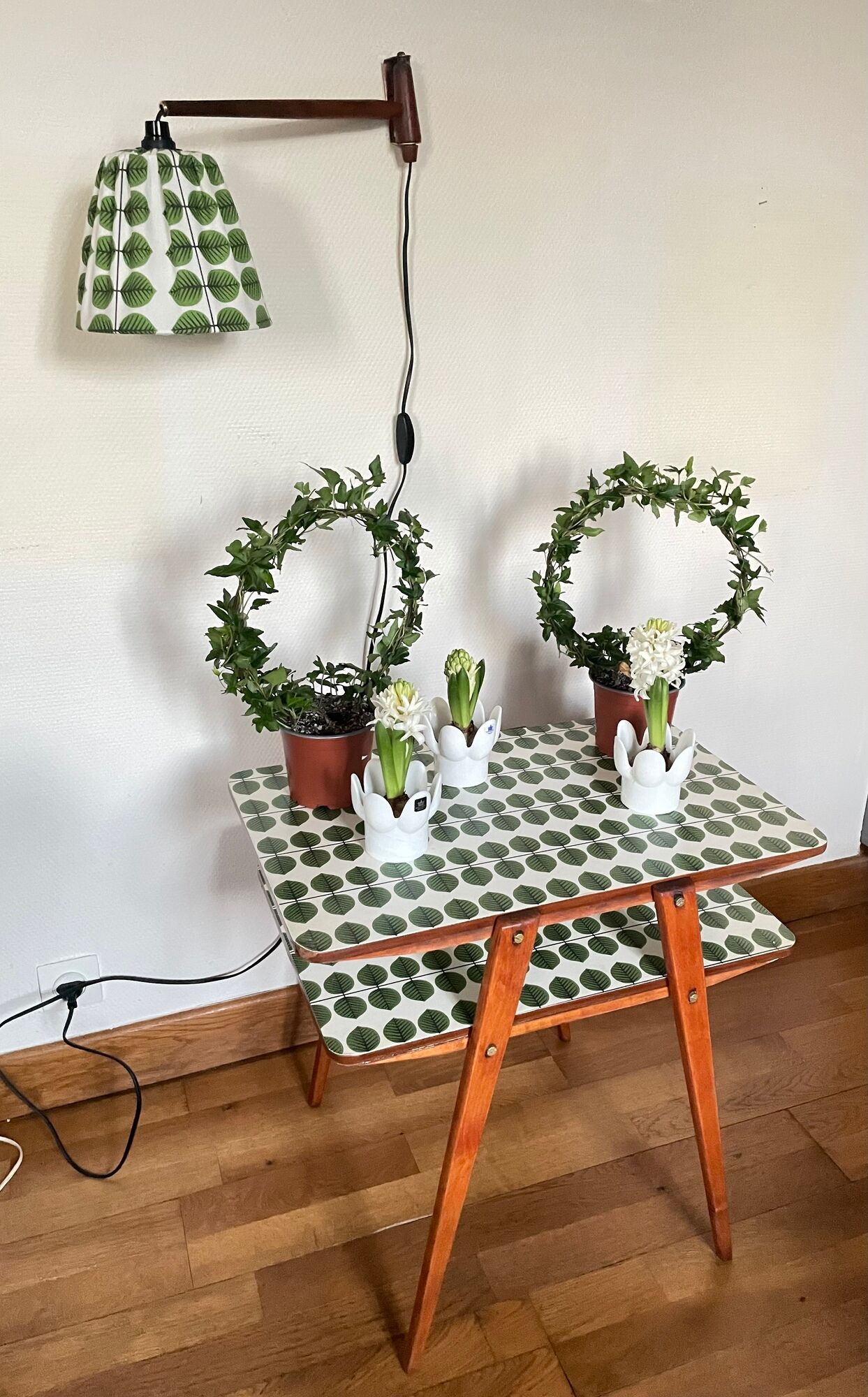 Table & lamp by H-A Jakobsson 1960
