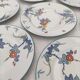 10 flat plates in Limoges porcelain - Haviland