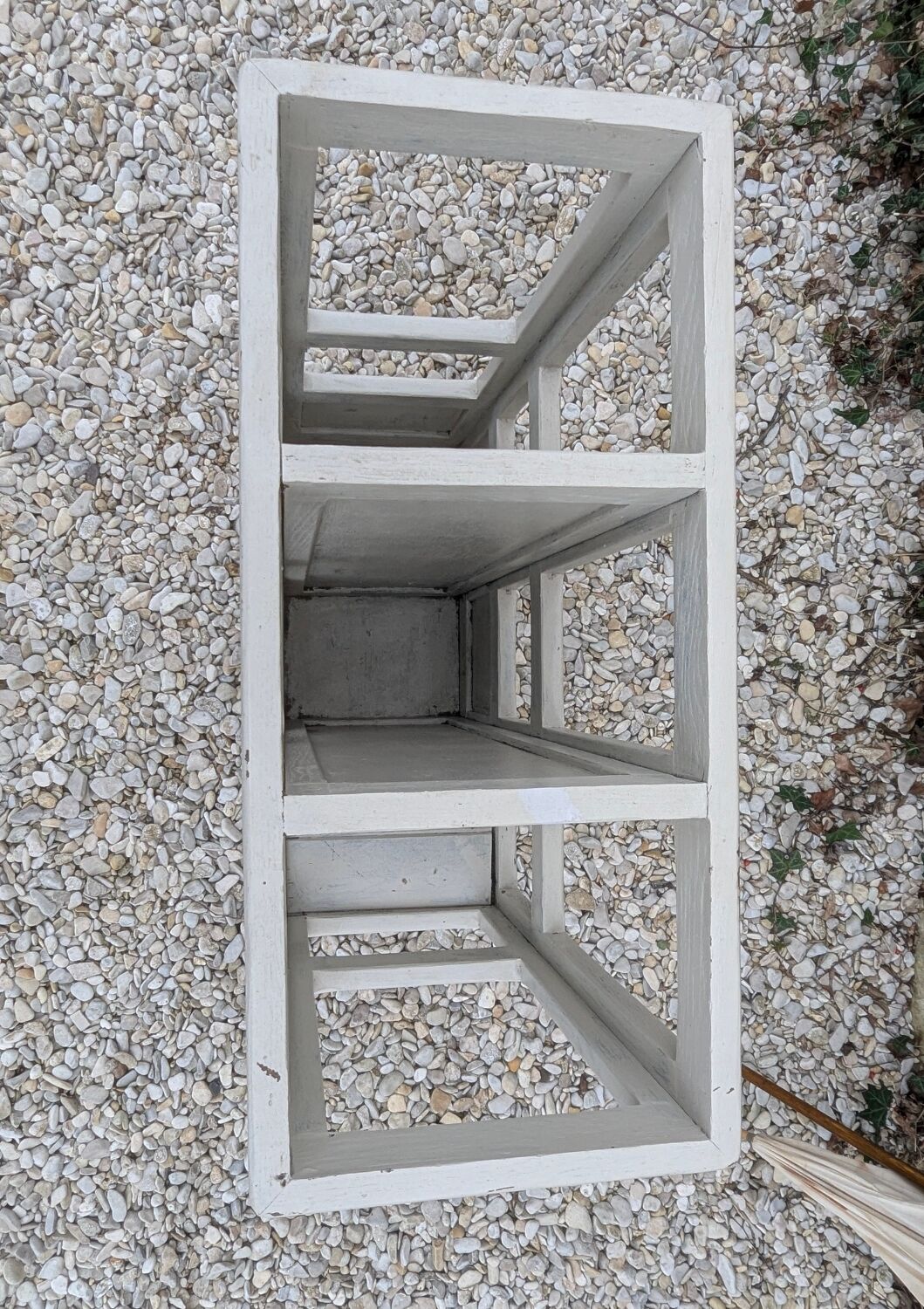 Wooden umbrella stand/baton Bistro Patina 1900 Shabby Gustavian