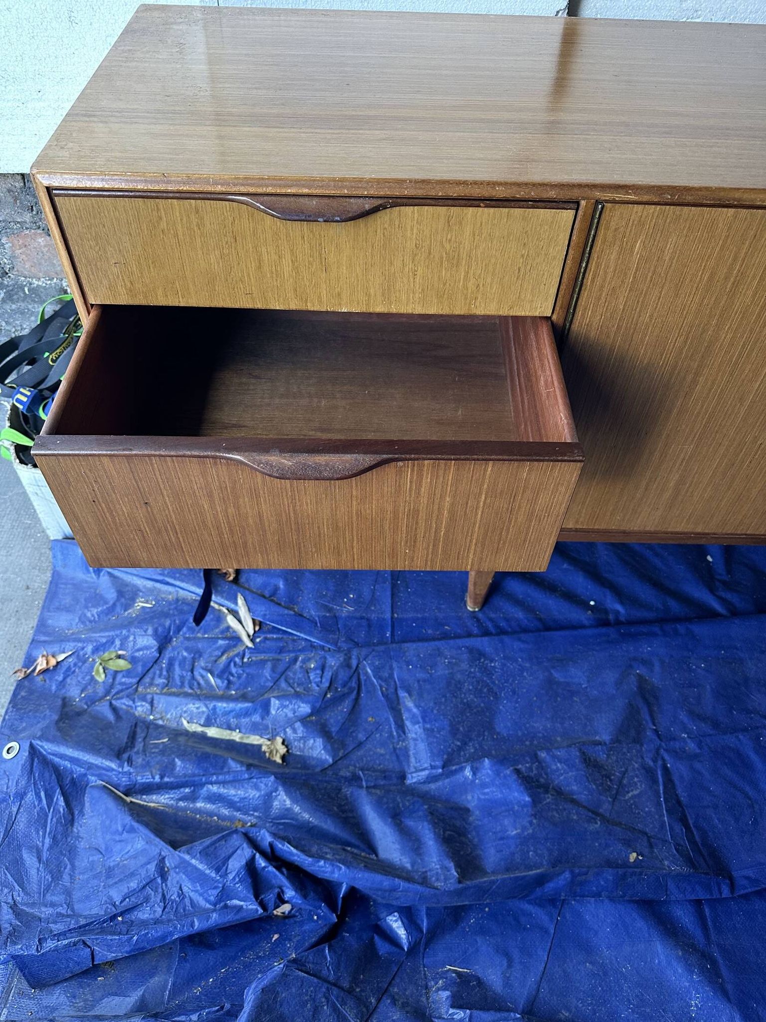 Enfilade McIntosh vintage Scandinavian in teak — rare model