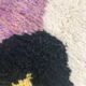 Tapis berbère marocain Beni Ouarain à motifs colorés 1,47x1,08m