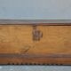 Bench chest oak end XIX