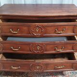 Commode Louis XV en noyer