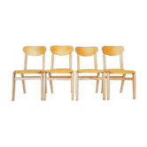Set of 4 vintage chairs by Lygija Marika Koslauskaitė-Stapulionienė for Šiaulių Ventos Baldų Fabrikas