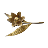 Fleur en laiton