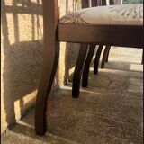 Set of 6 English style chairs