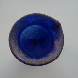 Vase Scavo Seguso Vetri d'Arte Murano iridescent glass 1950