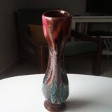 Vintage vase varnished Vallauris