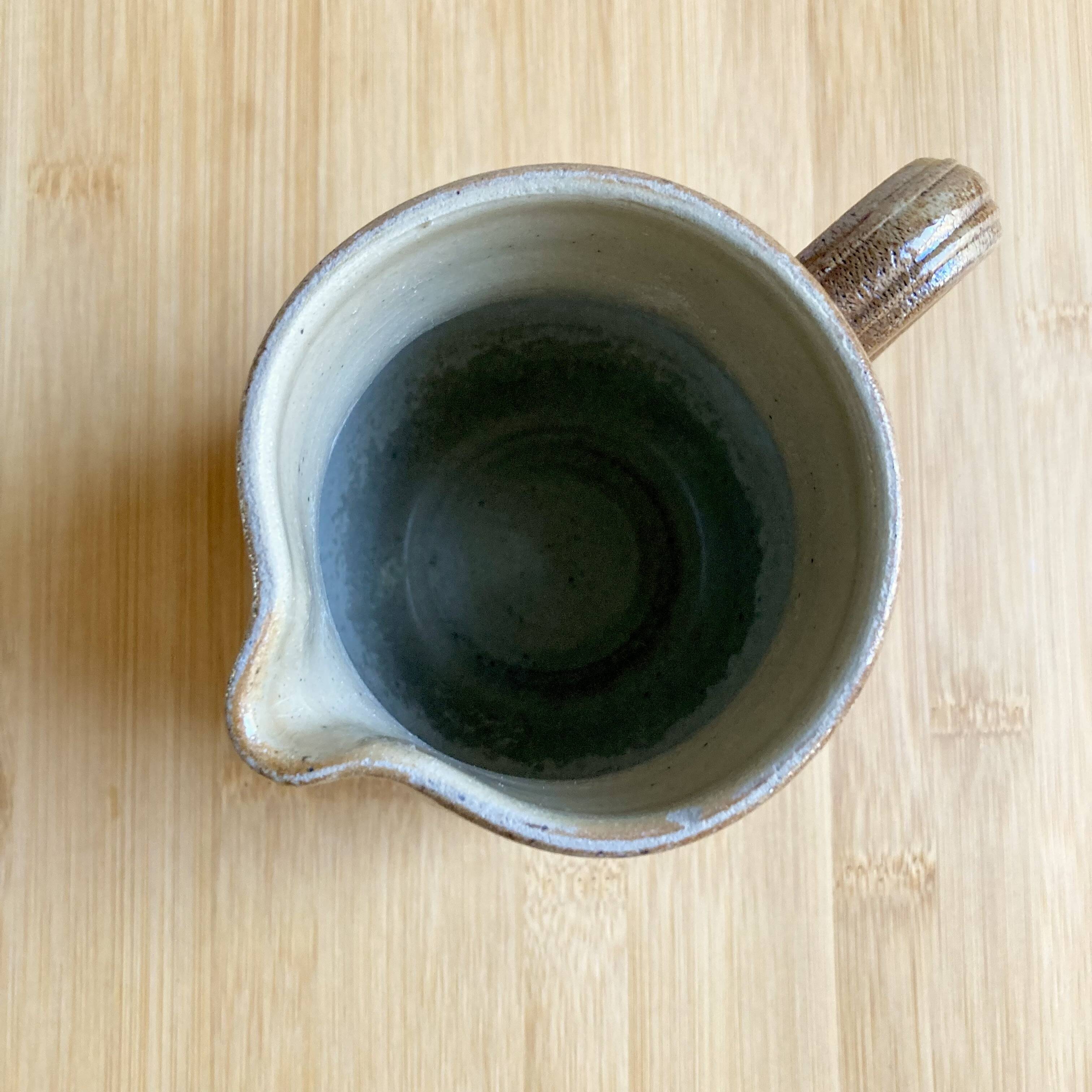 Antique stoneware pitcher / France