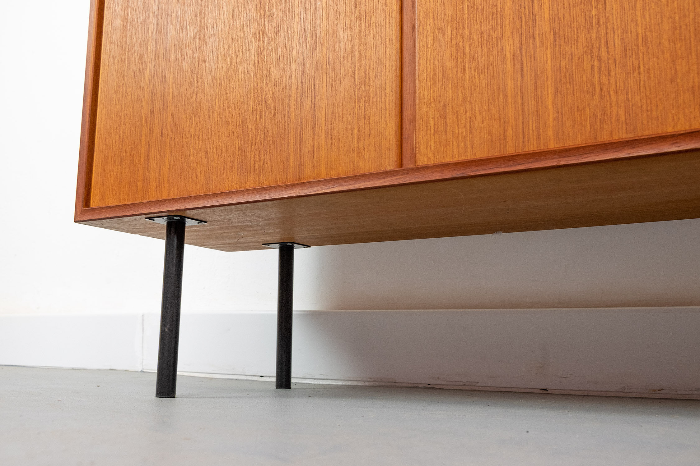 Vintage Sideboard in Teak by Heinrich Riestenpatt, 1960s