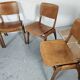 8 stackable vintage chairs 60s/70s