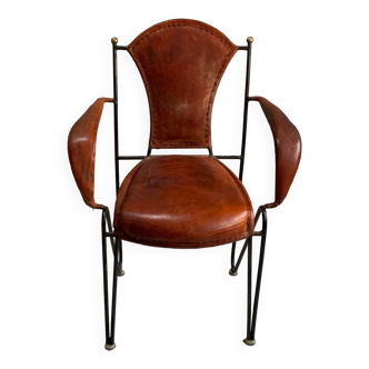 Leather armchair