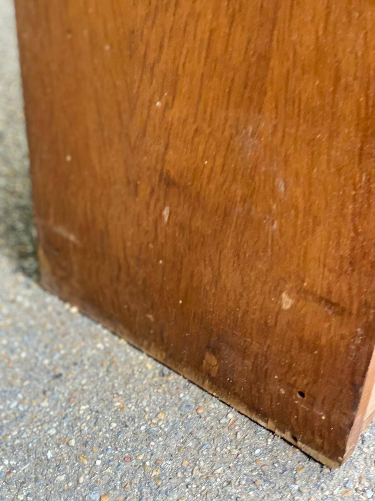 Scandinavian wooden wardrobe from the 50s