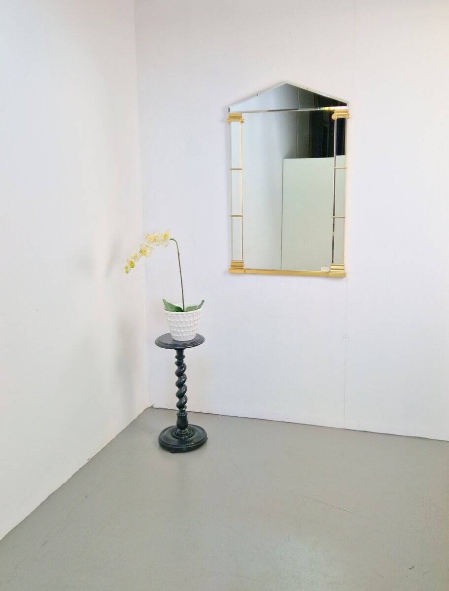 Hollywood Regency Gilded Mirror from Deknudt, Belgium, 1970