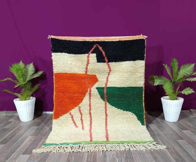 Tapis artisanal marocain 250cmx150cm