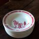 Lot 12 hollow plates Badonviller porcelain