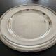 Christofle - Round service plate model Crossed Ribbons - in silver-plated metal