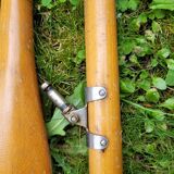 Pair of wooden oars