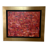 Peinture à l'huile abstraite par Ruspoli 2003