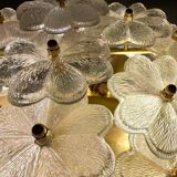 Modern mid-century wall lamp with floral pattern by Ernst Palme, 1960s