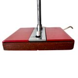 Italian desk lamp in wood and metal from the 1960s.