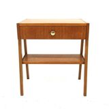 Scandinavian teak bedside table, Sweden, 1960s