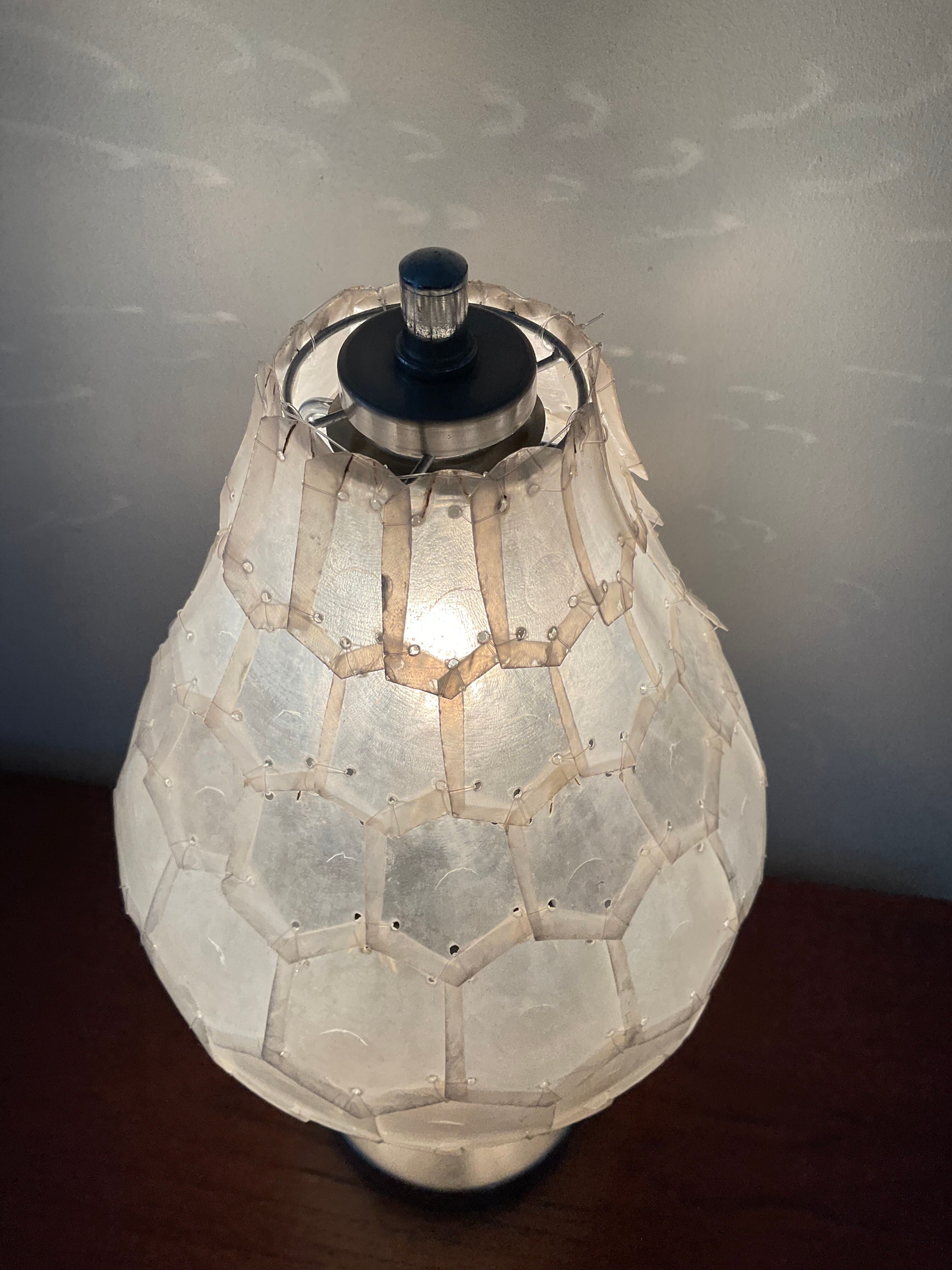 Vintage touch lamp from the 80s