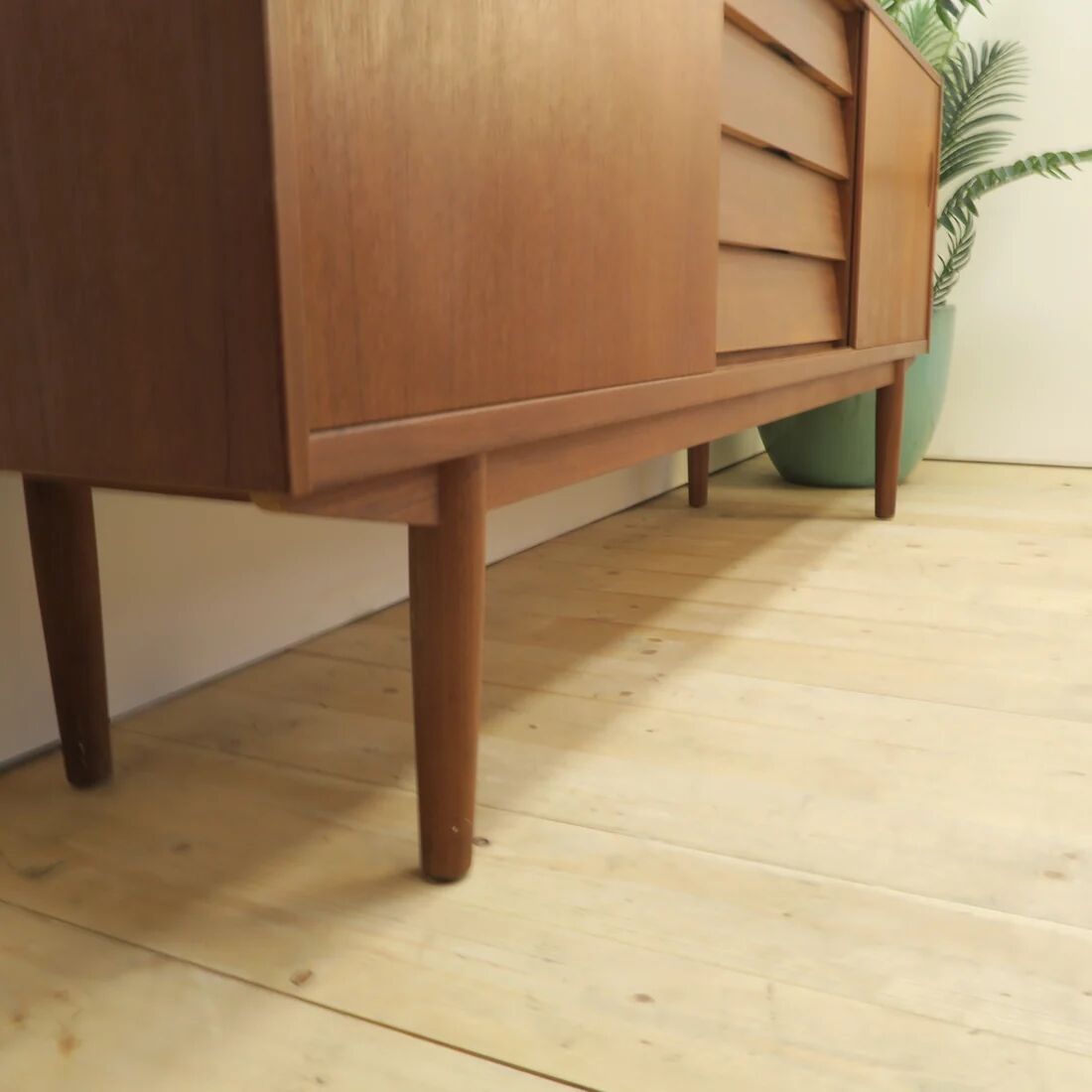 Enfilade "Trio" by Nils Jonsson for Troeds, teak, Sweden 1960