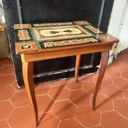 Table à musique en marqueterie italienne (Sorrente) - Mélodie « Torna