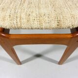 Modèle de tabouret en teck vintage 49 par Erik Buch pour O.D.Mobler A-S, Danemark