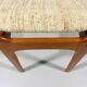 Model of vintage teak stool 49 by Erik Buch for O.D.Mobler A-S, Denmark