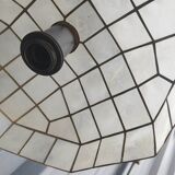Octagonal suspension octagon lampshade mother-of-pearl pearl