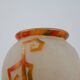 Charder Vase - French Glass (Schneider) Fougères model