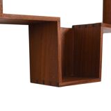 High Quality Danish Bookshelf in solid Teak 1960s
