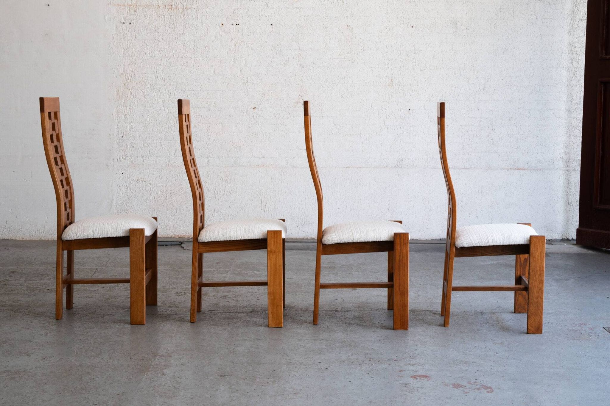 Ensemble de 4 chaises de salle à manger par Maison Regain