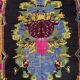 Tapis en laine roumaine vintage 227x154cm