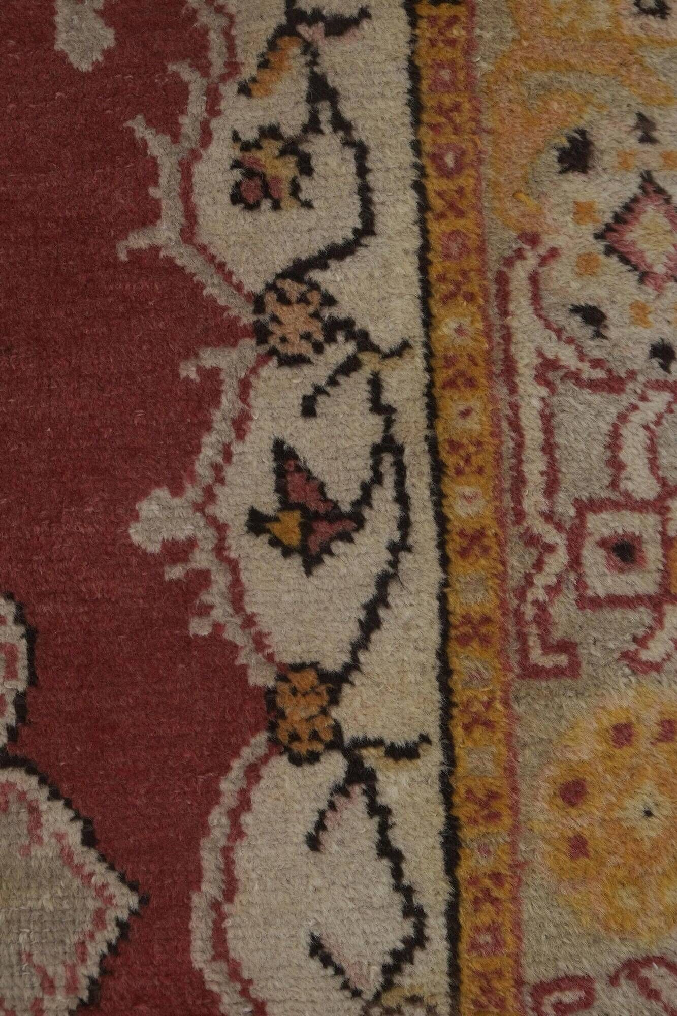 Vintage handmade Turkish rug 105x240 cm